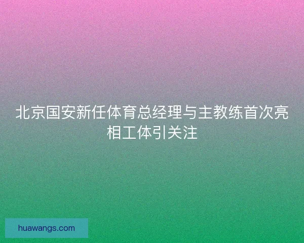 北京国安新任体育总经理与主教练首次亮相工体引关注 北京国安新任体育总经理与主教练首次亮相工体引关注
